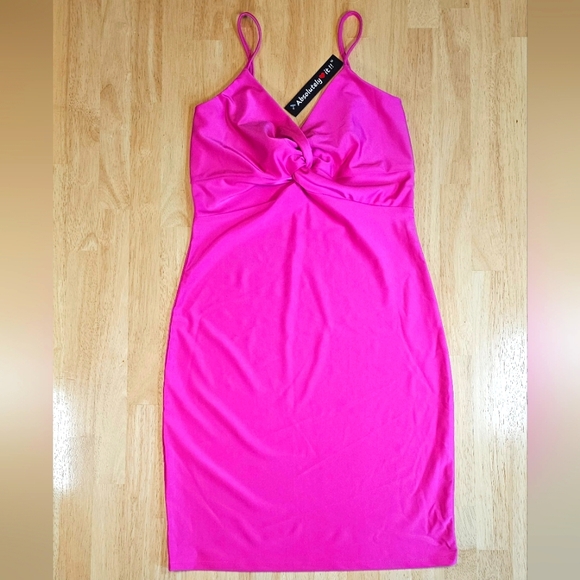 New✨️Pink Slip Dress - Picture 1 of 9